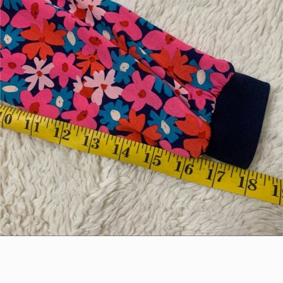 Molly Bracken floral bomber jacket sz S lightweight BTS style - Picture 6 of 7